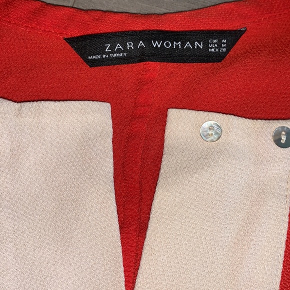 Zara Colour Block Dress Medium - Picture 3 of 5